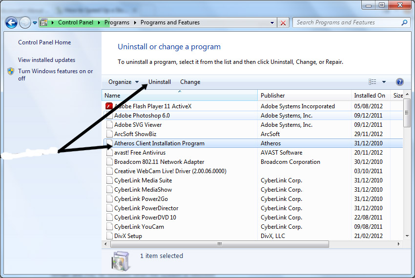 Atheros Client Installation Program C Est Quoi Client installation program